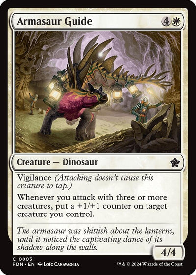 Armasaur Guide (3) (Foundations) (FDN)
