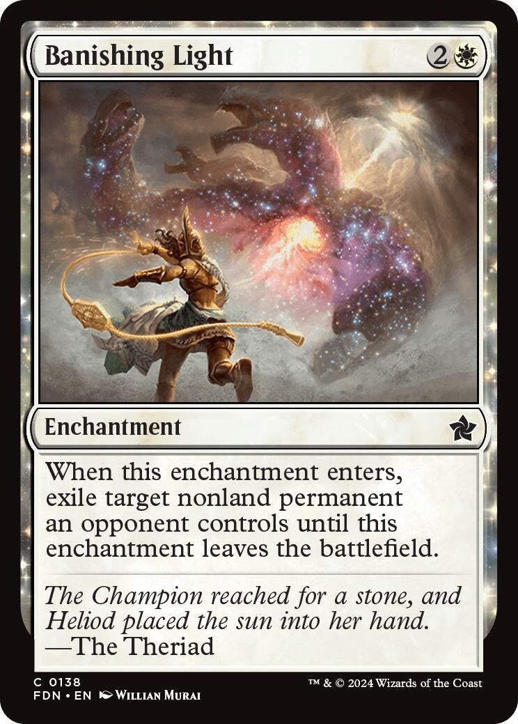 Banishing Light (138) (Foundations) (FDN)