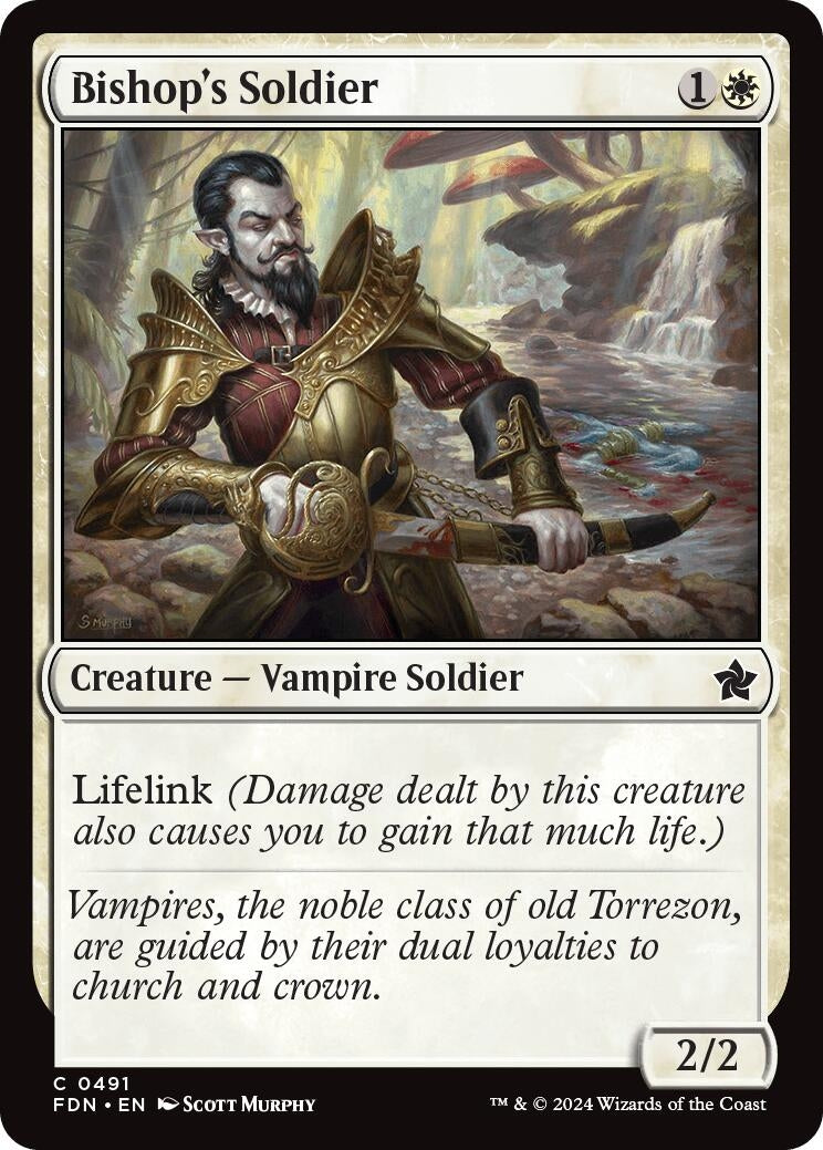Bishop's Soldier (491) (Foundations) (FDN)