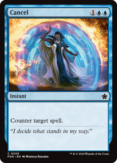 Cancel (505) (Foundations) (FDN)