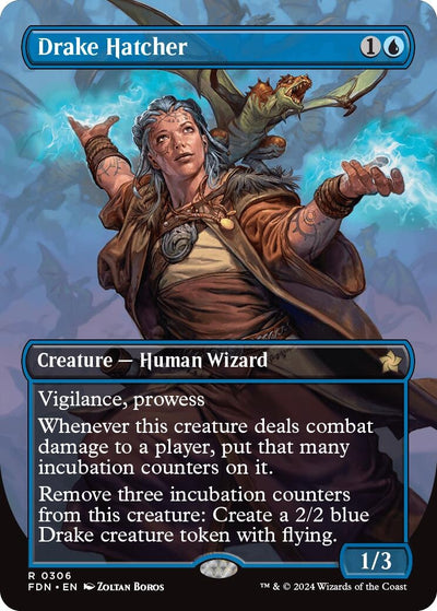 Drake Hatcher (Borderless) (306) (Foundations) (FDN)