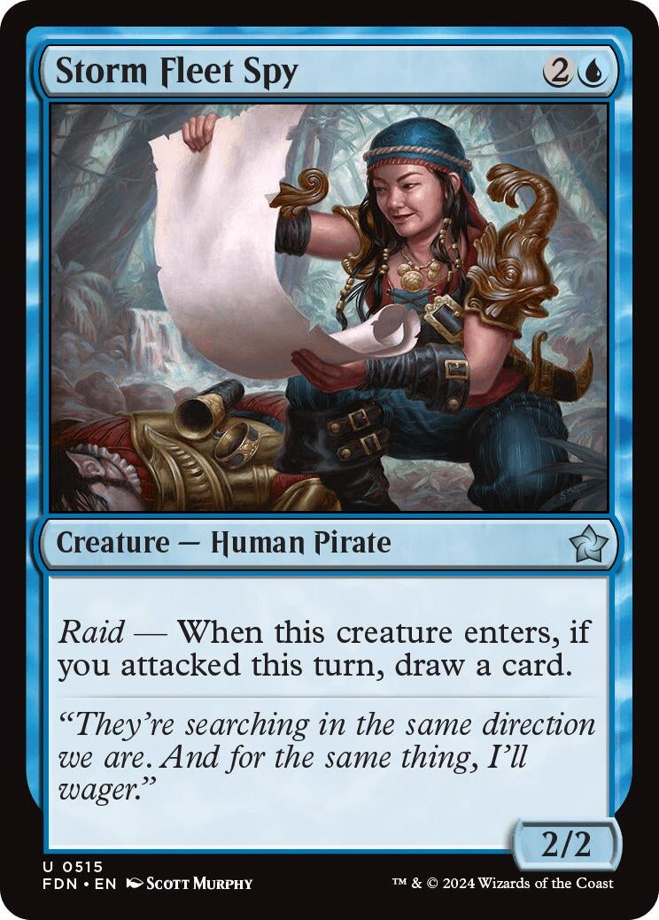 Storm Fleet Spy (515) (Foundations) (FDN)