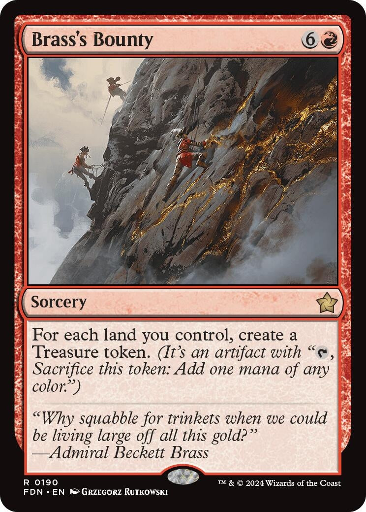 Brass's Bounty (190) (Foundations) (FDN)