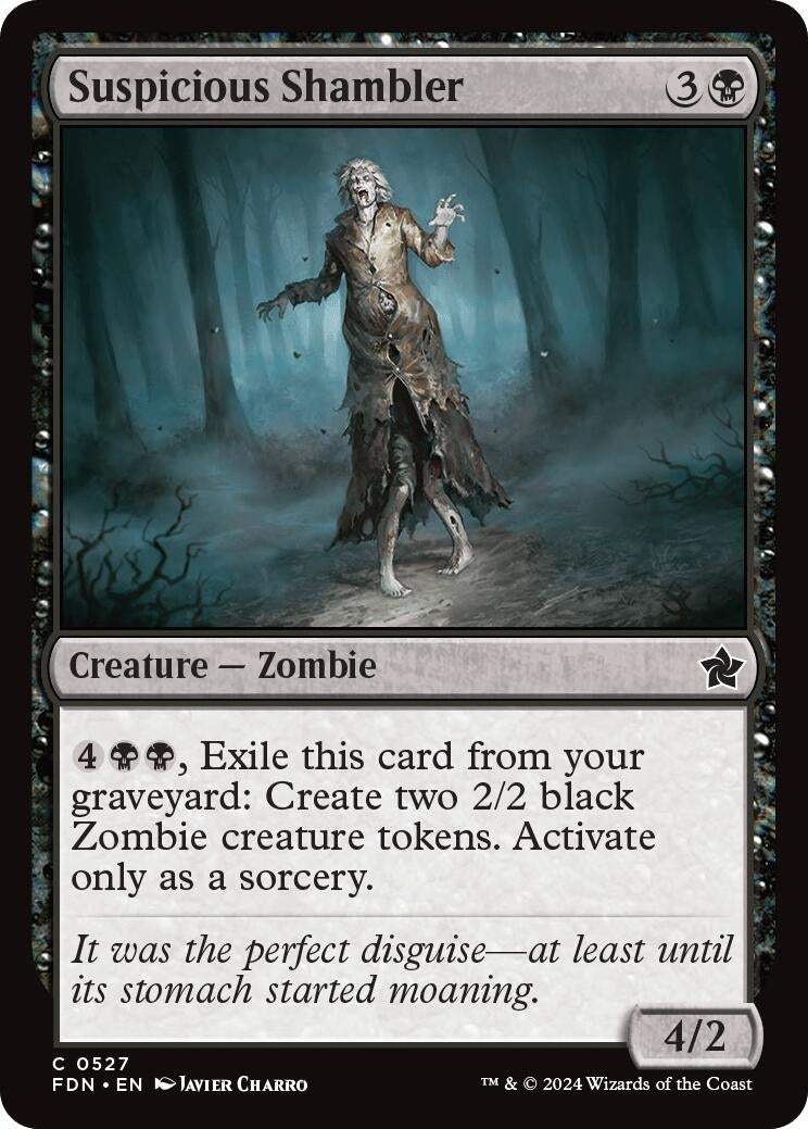 Suspicious Shambler (527) (Foundations) (FDN)