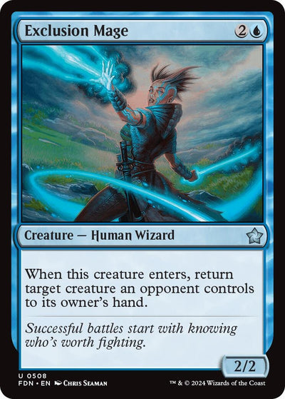Exclusion Mage (508) (Foundations) (FDN)
