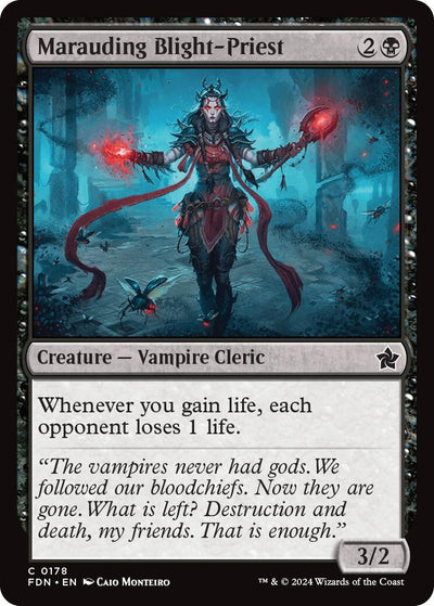 Marauding Blight-Priest (178) (Foundations) (FDN)