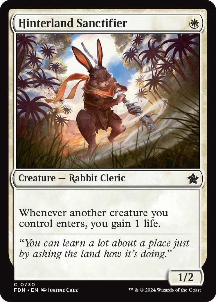 Hinterland Sanctifier (730) (Foundations) (FDN)