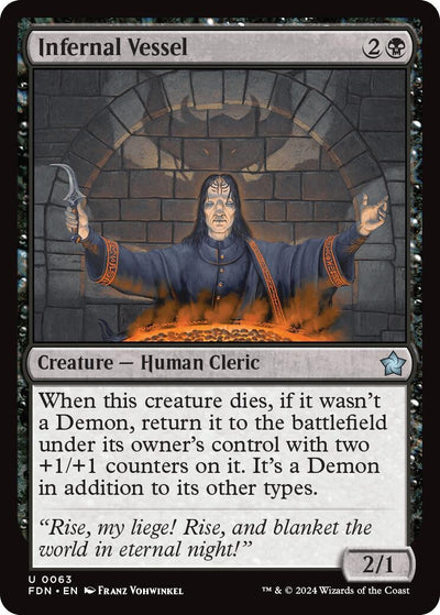 Infernal Vessel (63) (Foundations) (FDN)