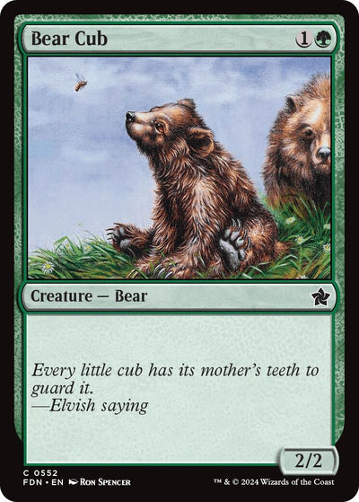 Bear Cub (552) (Foundations) (FDN)