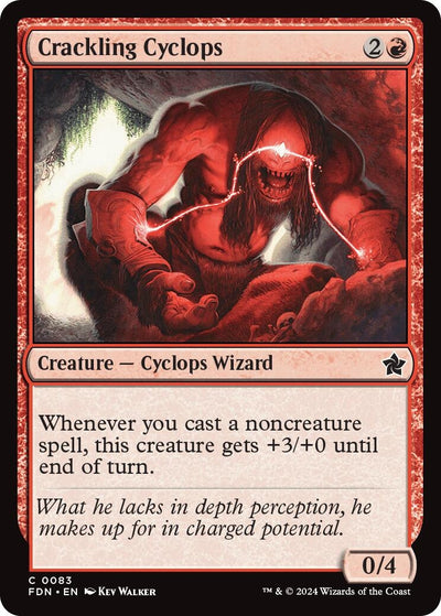 Crackling Cyclops (83) (Foundations) (FDN)