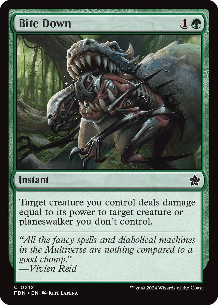 Bite Down (212) (Foundations) (FDN)