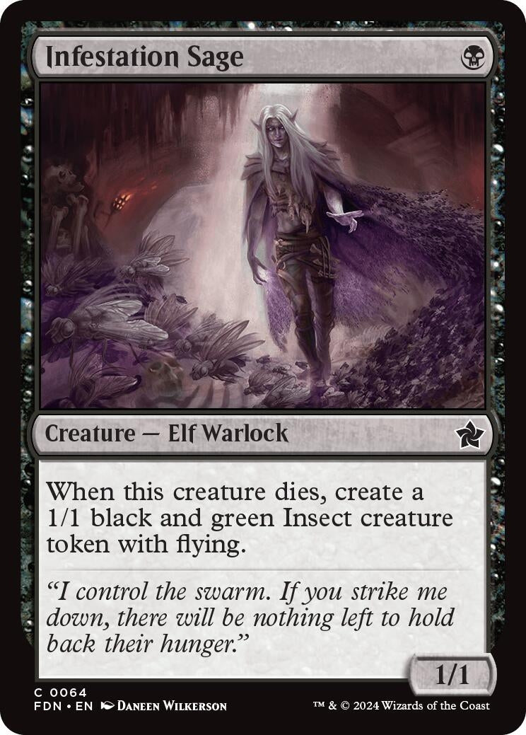 Infestation Sage (64) (Foundations) (FDN)