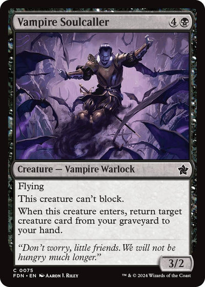 Vampire Soulcaller (75) (Foundations) (FDN)