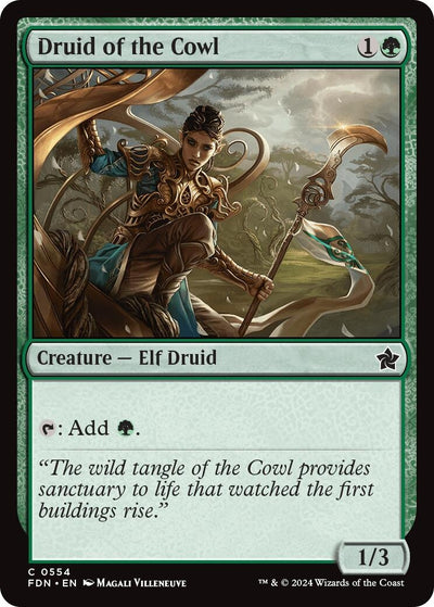 Druid of the Cowl (554) (Foundations) (FDN)
