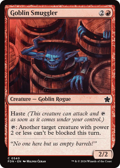 Goblin Smuggler (540) (Foundations) (FDN)