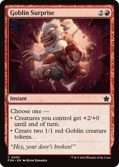Goblin Surprise (200) (Foundations) (FDN)