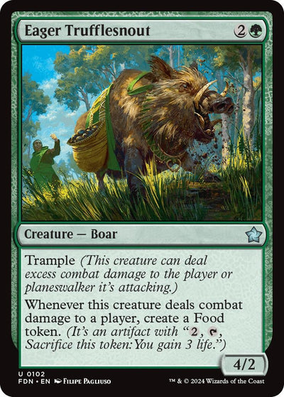 Eager Trufflesnout (102) (Foundations)