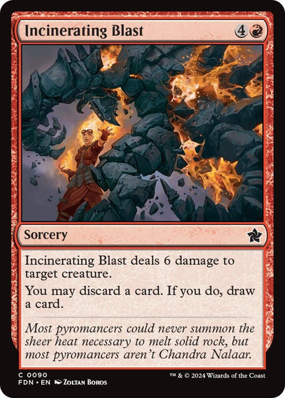Incinerating Blast (90) (Foundations) (FDN)