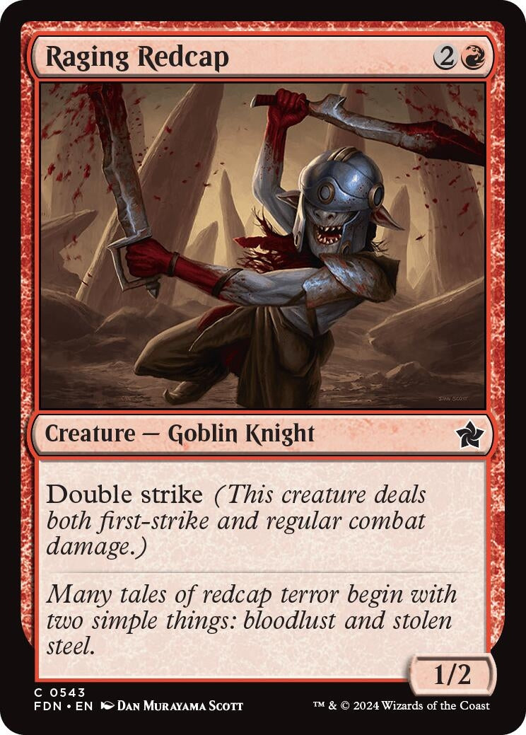 Raging Redcap (543) (Foundations) (FDN)