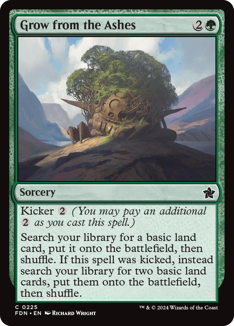Grow from the Ashes (225) (Foundations) (FDN)