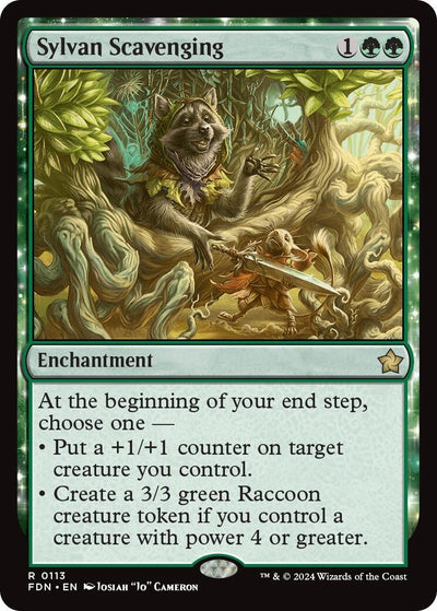 Sylvan Scavenging (113) (Foundations) (FDN)