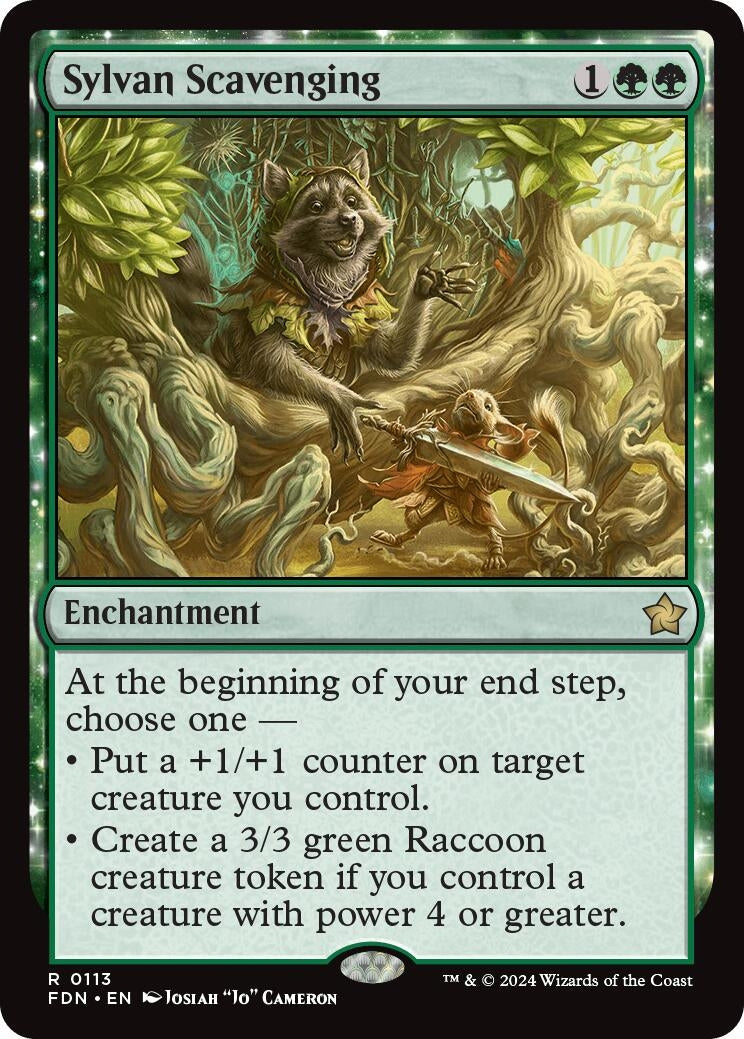Sylvan Scavenging (113) (Foundations) (FDN)