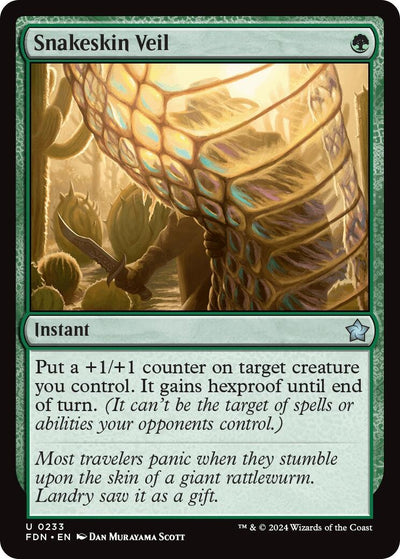 Snakeskin Veil (233) (Foundations) (FDN)