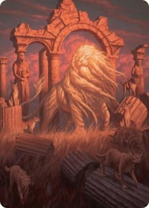 Arahbo, the First Fang Art Card (26/54) (26) (Art Series: Foundations)