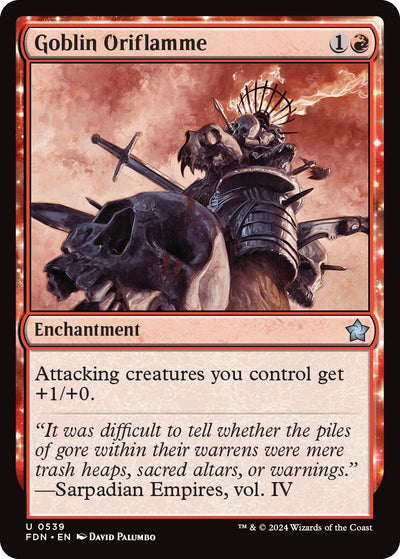 Goblin Oriflamme (539) (Foundations) (FDN)