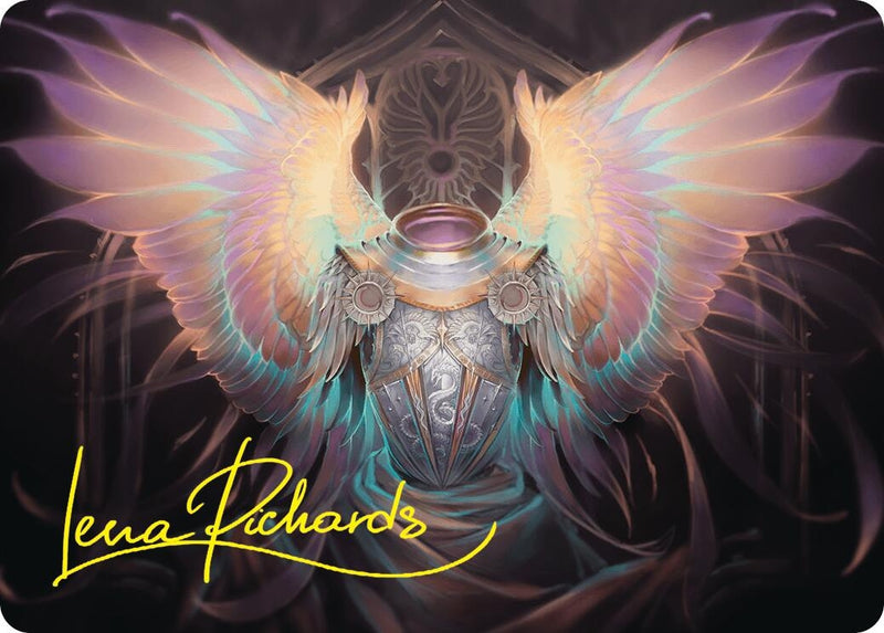 Celestial Armor Art Card (2/54) (Gold-Stamped Signature) (2) (Art Series: Foundations)
