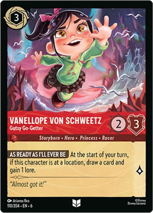 Vanellope von Schweetz - Gutsy Go-Getter (110/204) (Azurite Sea)