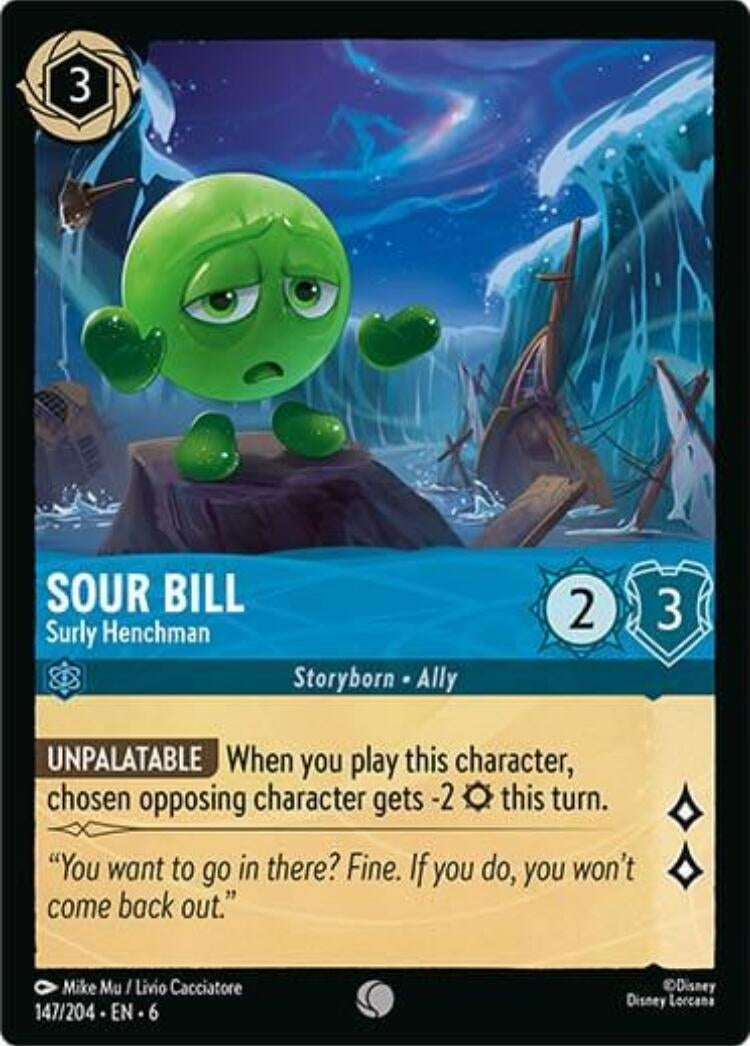 Sour Bill - Surly Henchman (147/204) (Azurite Sea)