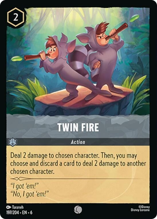 Twin Fire (197/204) (Azurite Sea)