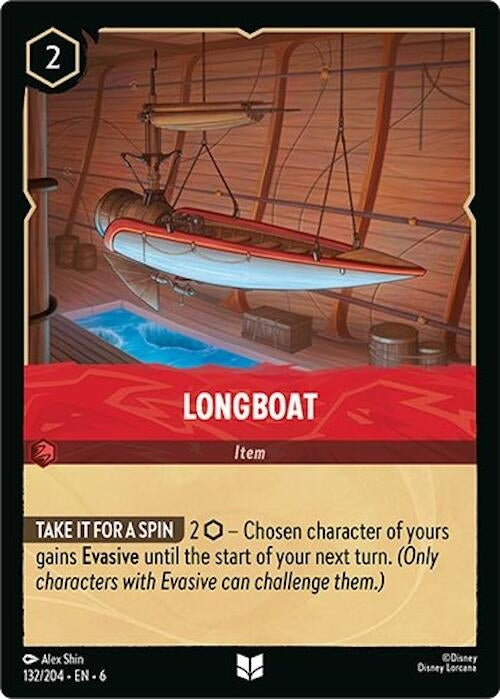 Longboat (132/204) (Azurite Sea)