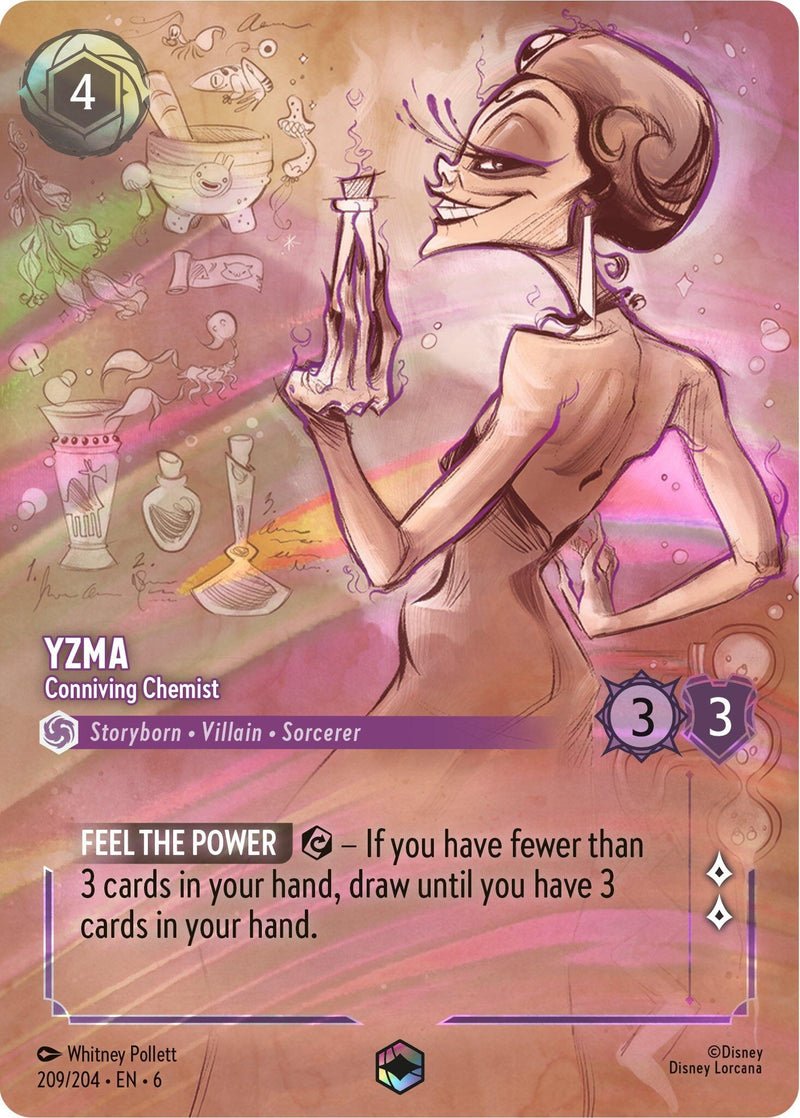 Yzma - Conniving Chemist (Enchanted) (209/204) (Azurite Sea)