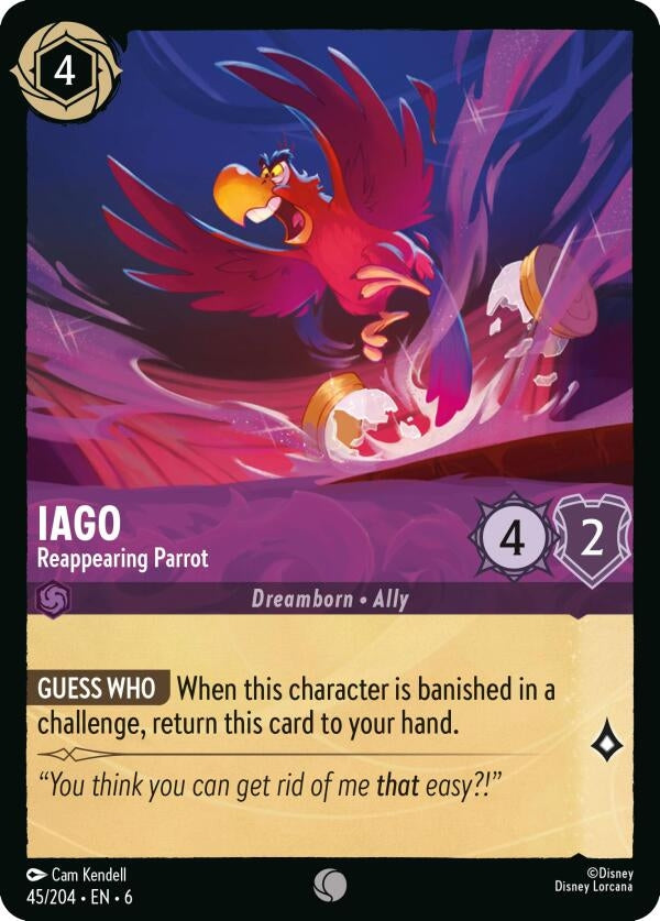 Iago - Reappearing Parrot (45/204) (Azurite Sea)