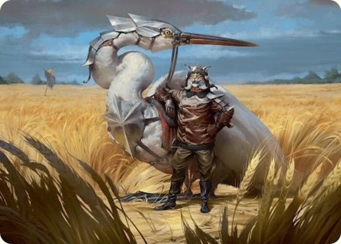 Skyknight Squire Art Card (4/54) (4) (Art Series: Foundations)