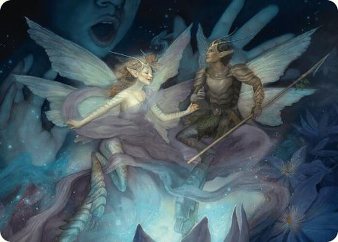 Faebloom Trick Art Card (6/54) (6) (Art Series: Foundations)