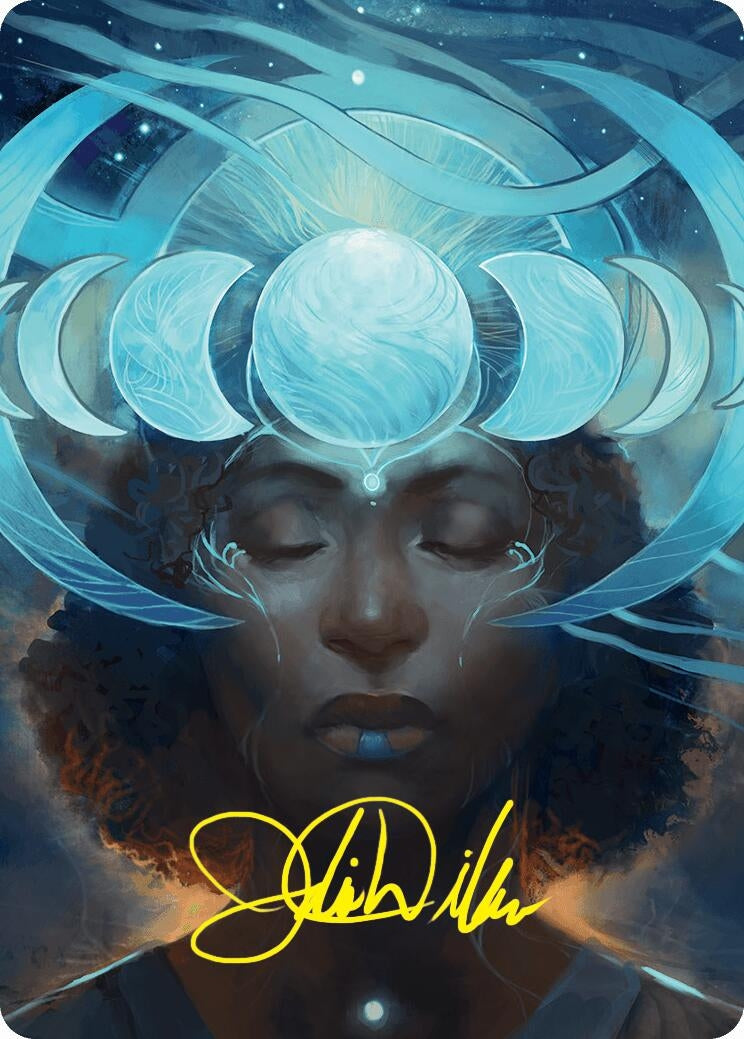 Lunar Insight Art Card (31/54) (Gold-Stamped Signature) (31) (Art Series: Foundations)