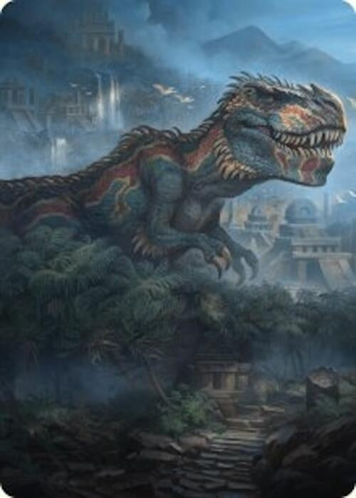 Ghalta, Primal Hunger Art Card (41/54) (41) (Art Series: Foundations)