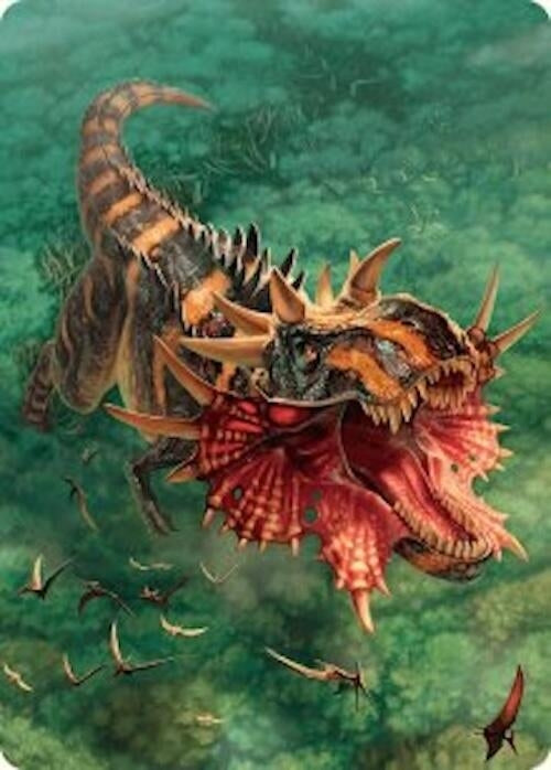 Gigantosaurus Art Card (53/54) (53) (Art Series: Foundations)