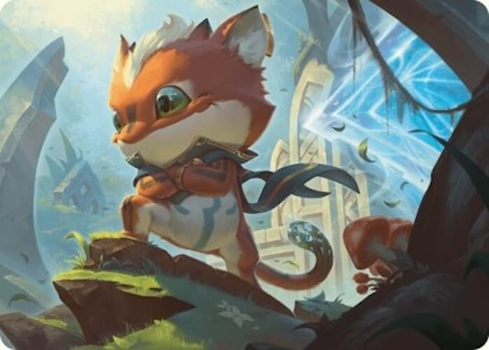 Loot, Exuberant Explorer Art Card (12/54) (12) (Art Series: Foundations)