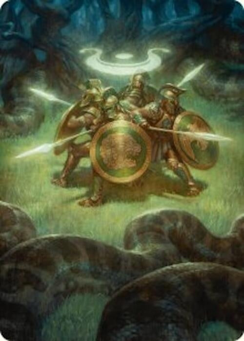 Anthem of Champions Art Card (47/54) (47) (Art Series: Foundations)