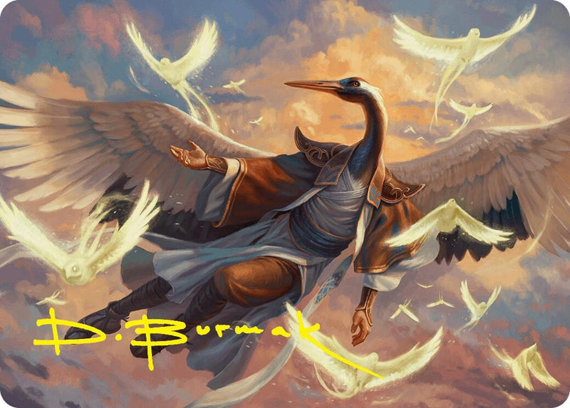 Kykar, Zephyr Awakener Art Card (16/54) (Gold-Stamped Signature) (16) (Art Series: Foundations)