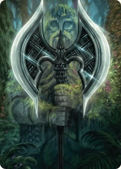 Leyline Axe Art Card (49/54) (49) (Art Series: Foundations)