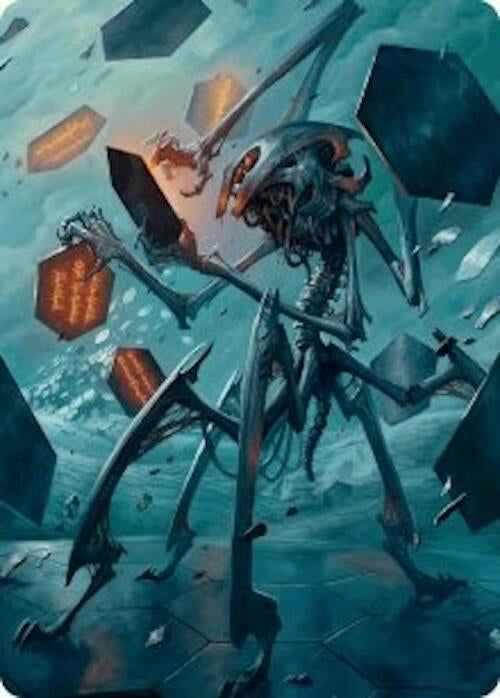Scrawling Crawler Art Card (50/54) (50) (Art Series: Foundations)