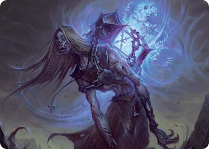 Soul-Shackled Zombie Art Card (9/54) (9) (Art Series: Foundations)