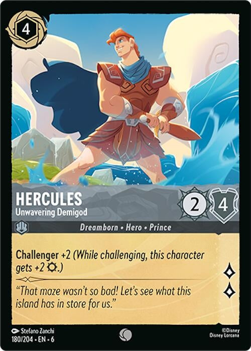 Hercules - Unwavering Demigod (180/204) (Azurite Sea)