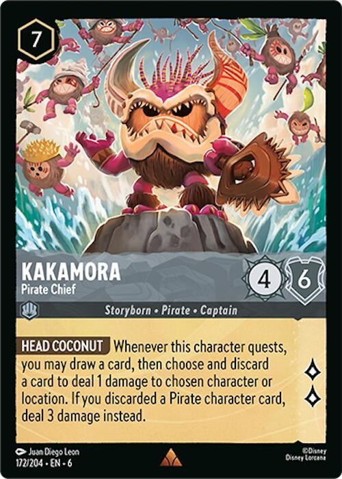 Kakamora - Pirate Chief (172/204) (Azurite Sea)
