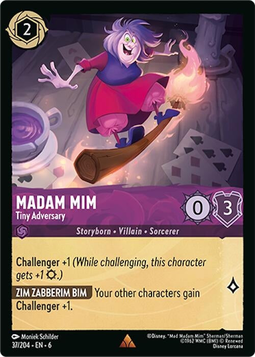 Madam Mim - Tiny Adversary (37/204) (Azurite Sea)